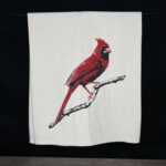 Cardinal Tea Towel<br>Sprouted Designs <br><a href="http://www.SproutedDesigns.com/" target="_blank" rel="noopener">SproutedDesigns.com</a><br><br>