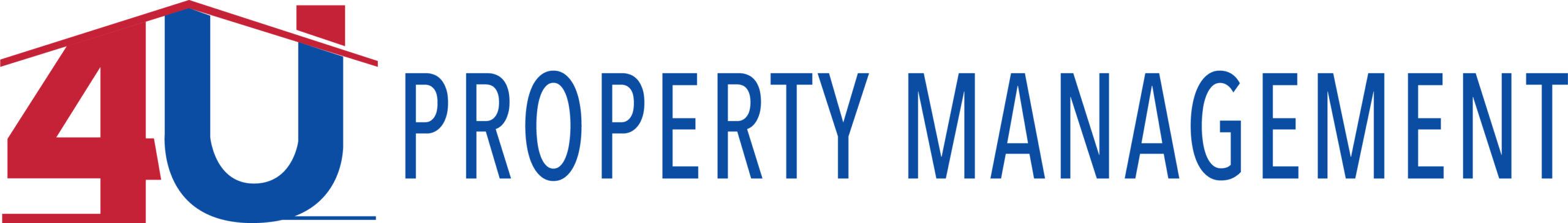 4U Property Management Logo Long